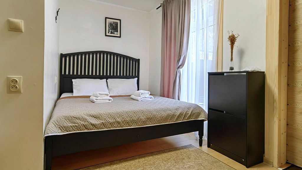 Двухместный номер с 1 кроватью стандарт с видом на горы