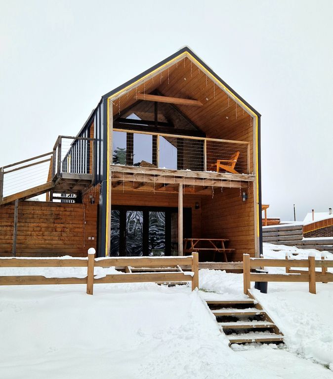 Дом Барнхаус с видом на лес и озеро