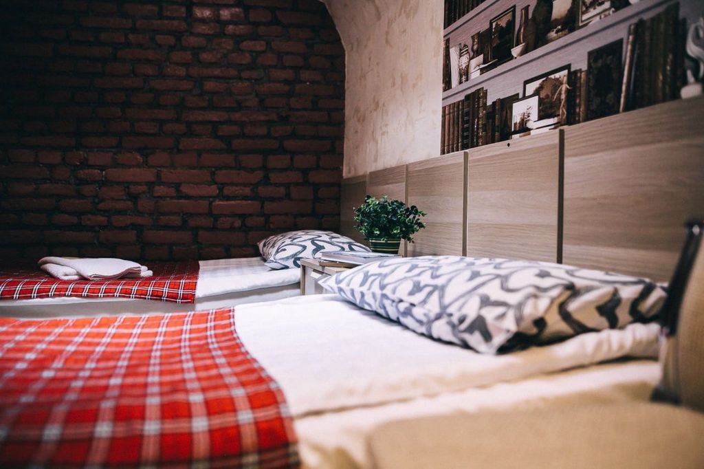 Двухместный номер с 2 отдельными кроватями мансарда