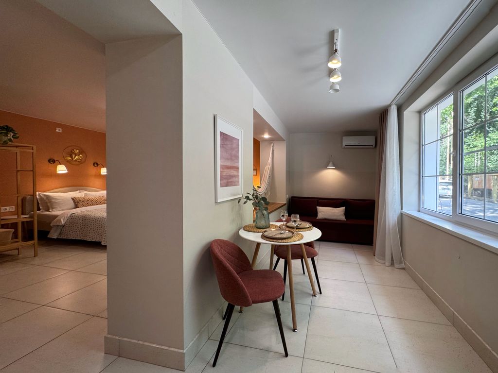 Апартаменты терракота с гамаком