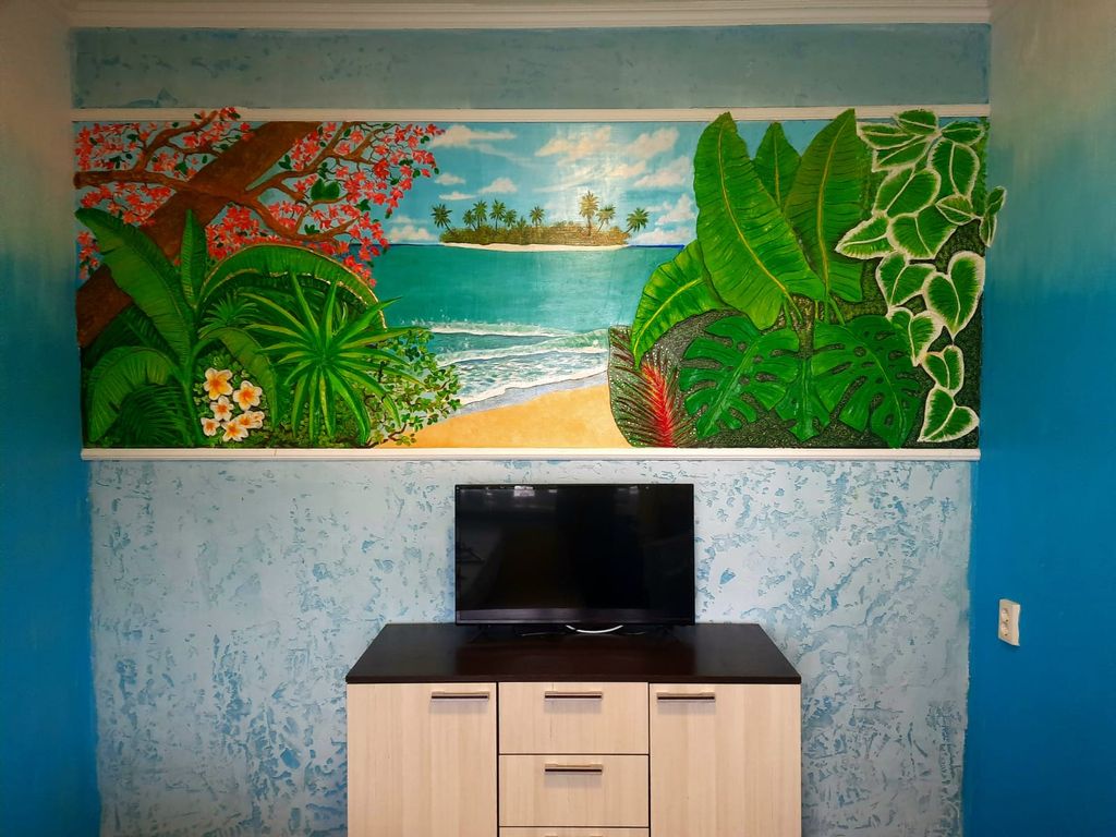 Семейный номер Мале 2-х комн. с балконогм с видом на озеро, миникухня