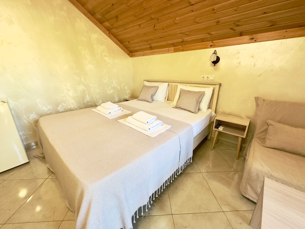 Двухместный номер с 1 кроватью улучшенный с видом на город