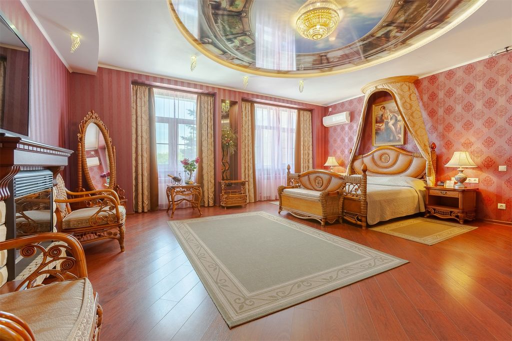 Двухместный номер с 1 кроватью люкс с сауной Премьерский