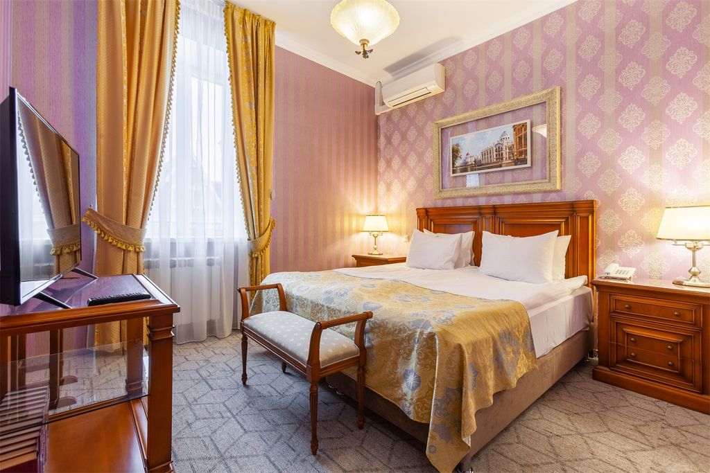 Двухместный номер с 1 кроватью Люкс двухкомнатный