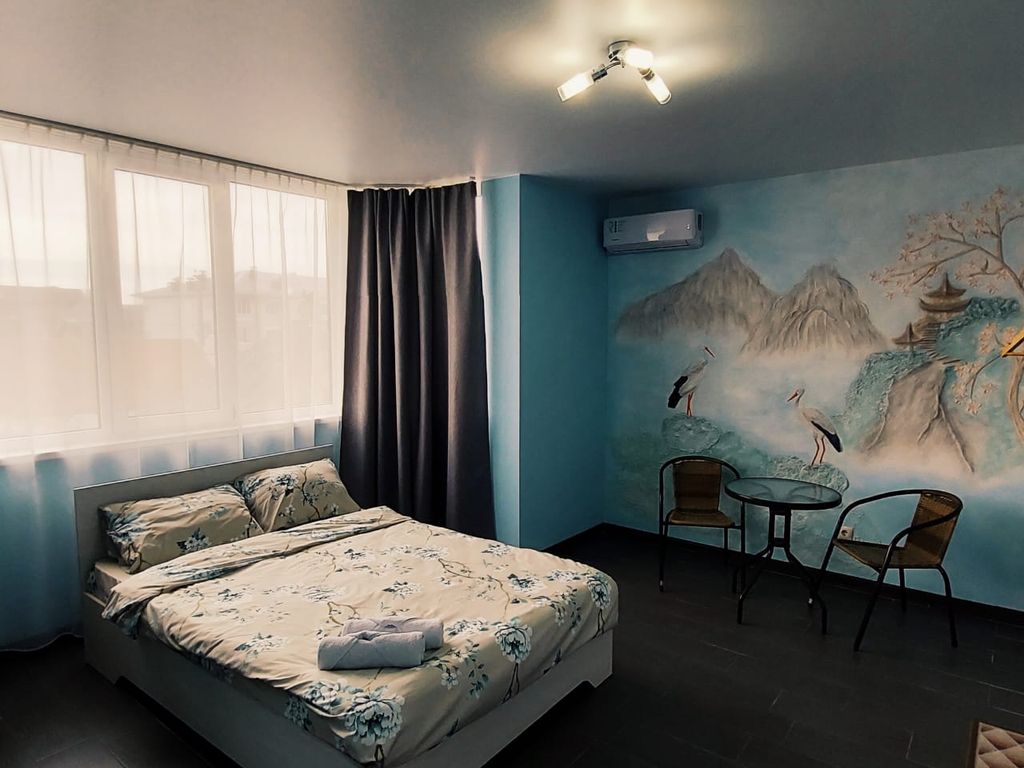 Двухместный номер с 1 кроватью стандарт с видом на город