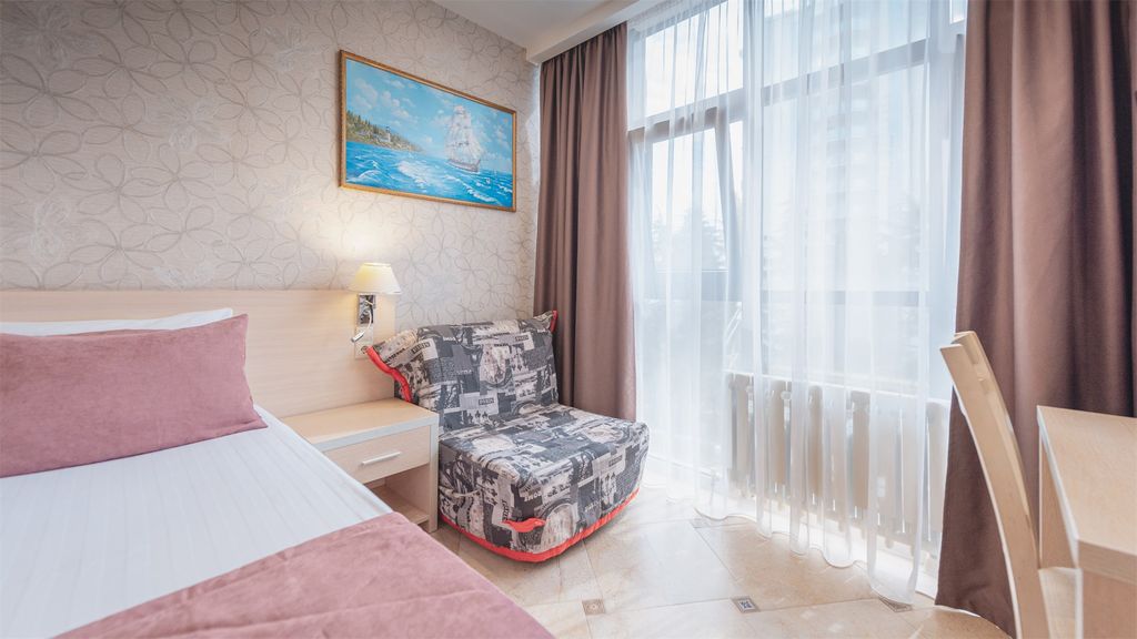 Двухместный номер с 1 кроватью стандарт с панорамным видом