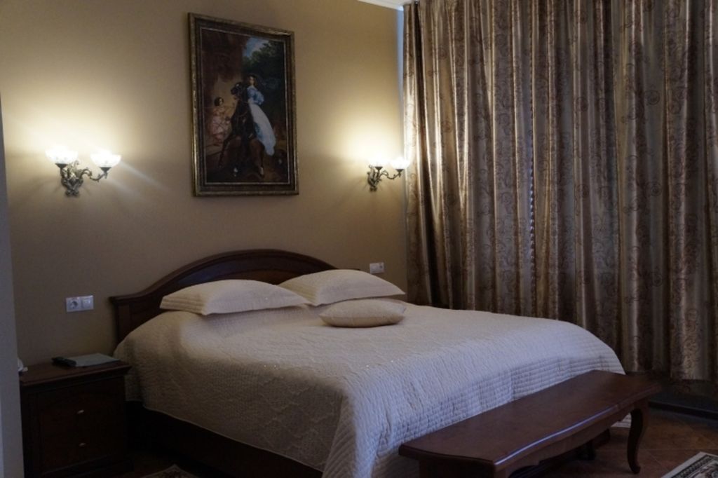 Двухместный номер с 1 кроватью двухкомнатный люкс