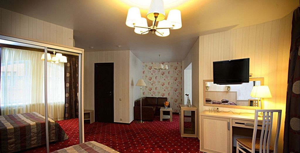 Двухместный номер с 1 кроватью полулюкс