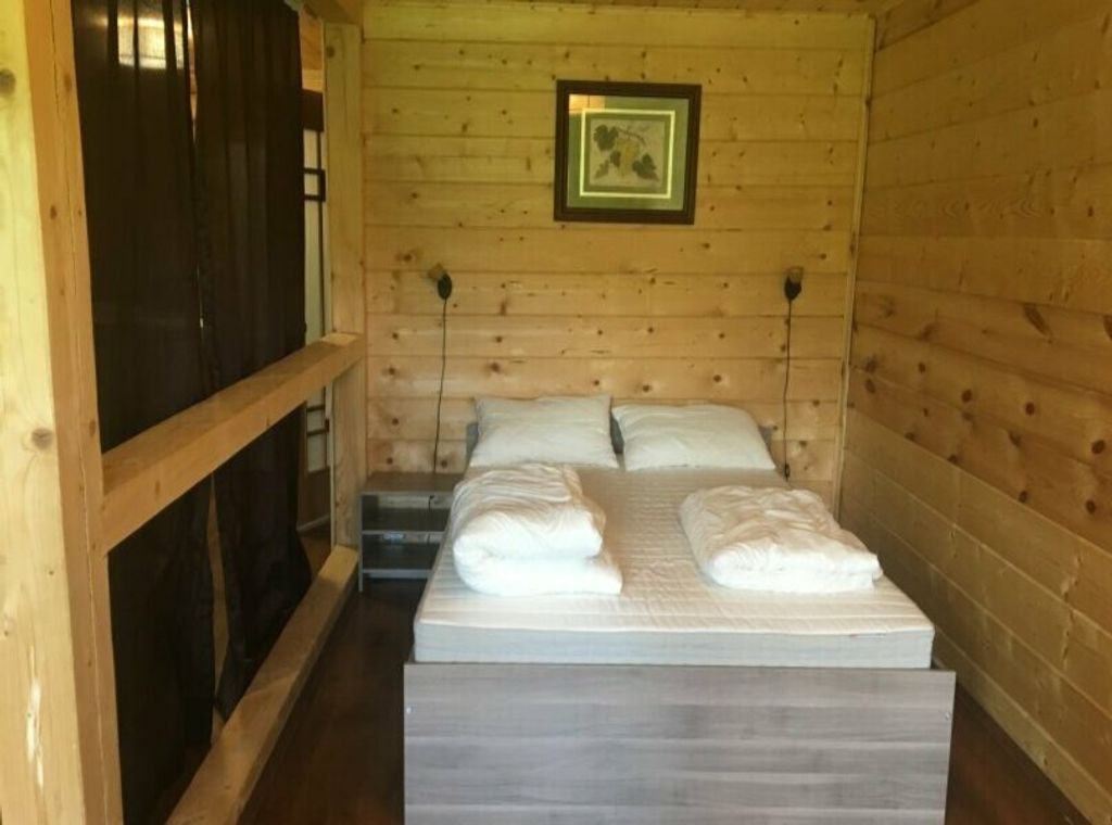 Апартаменты студия с видом на лес