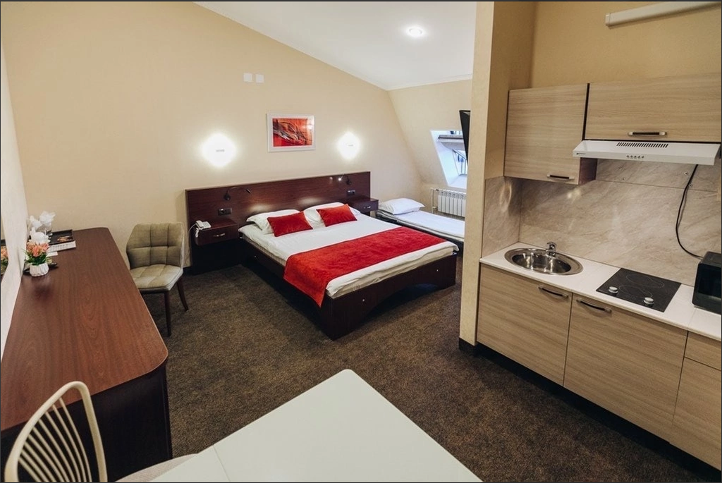 Двухместный номер с 1 кроватью standart Studio