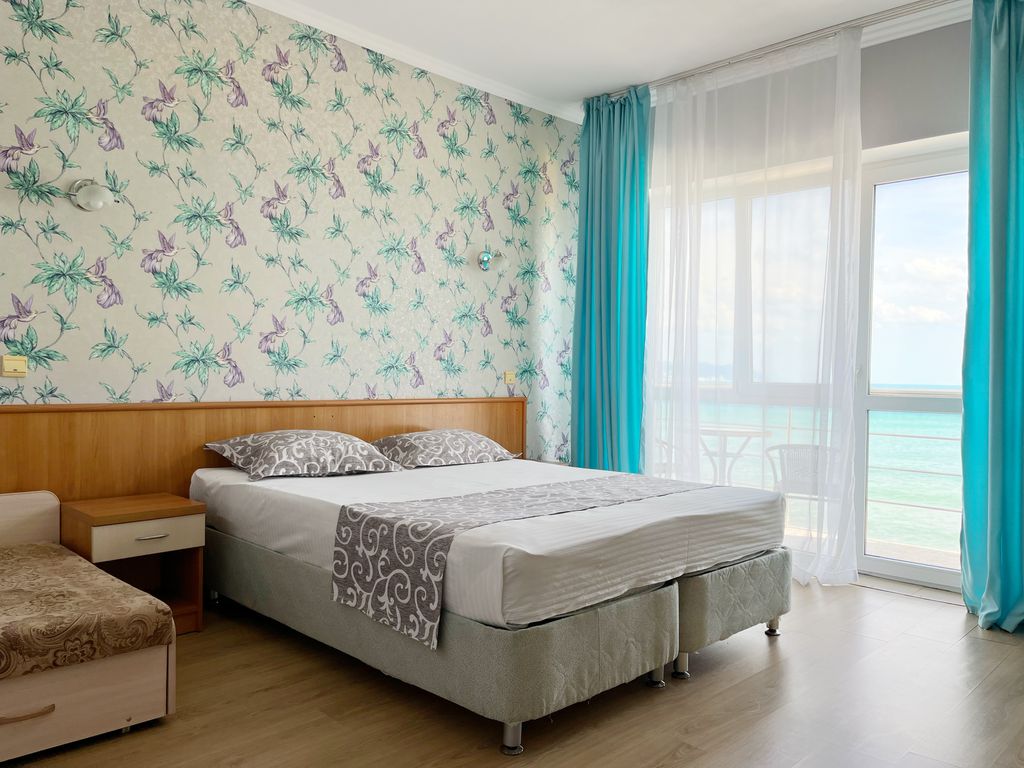 Двухместный номер с 1 кроватью стандарт с видом на море