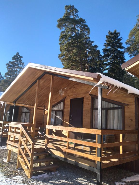 Шале с видом на горы