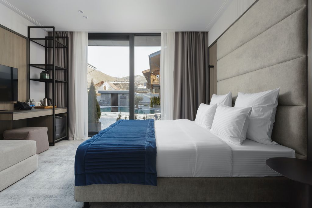 Двухместный номер с 1 кроватью deluxe