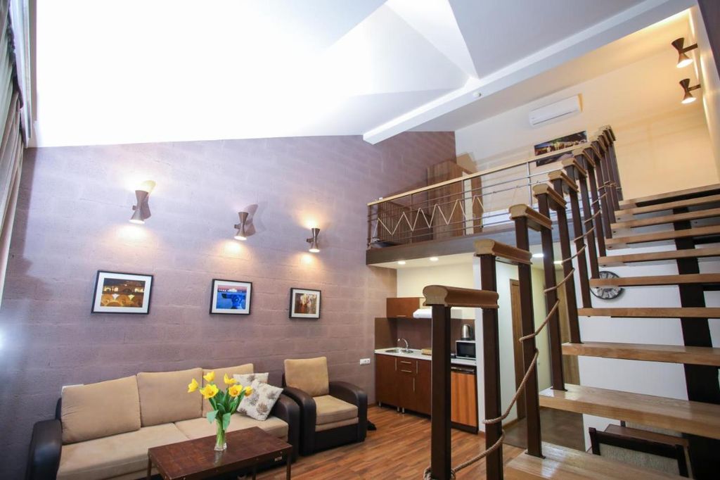 Апартаменты дуплекс с одной спальней