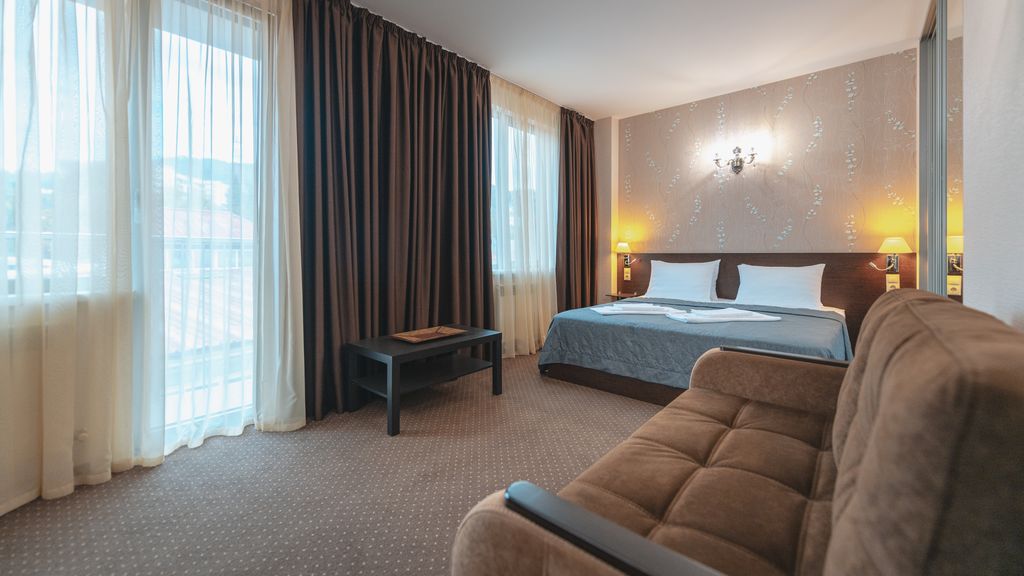 Двухместный номер с 1 кроватью люкс