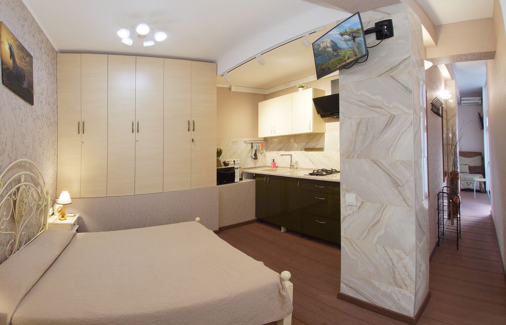 Четырёхместный номер апартаменты с кухней