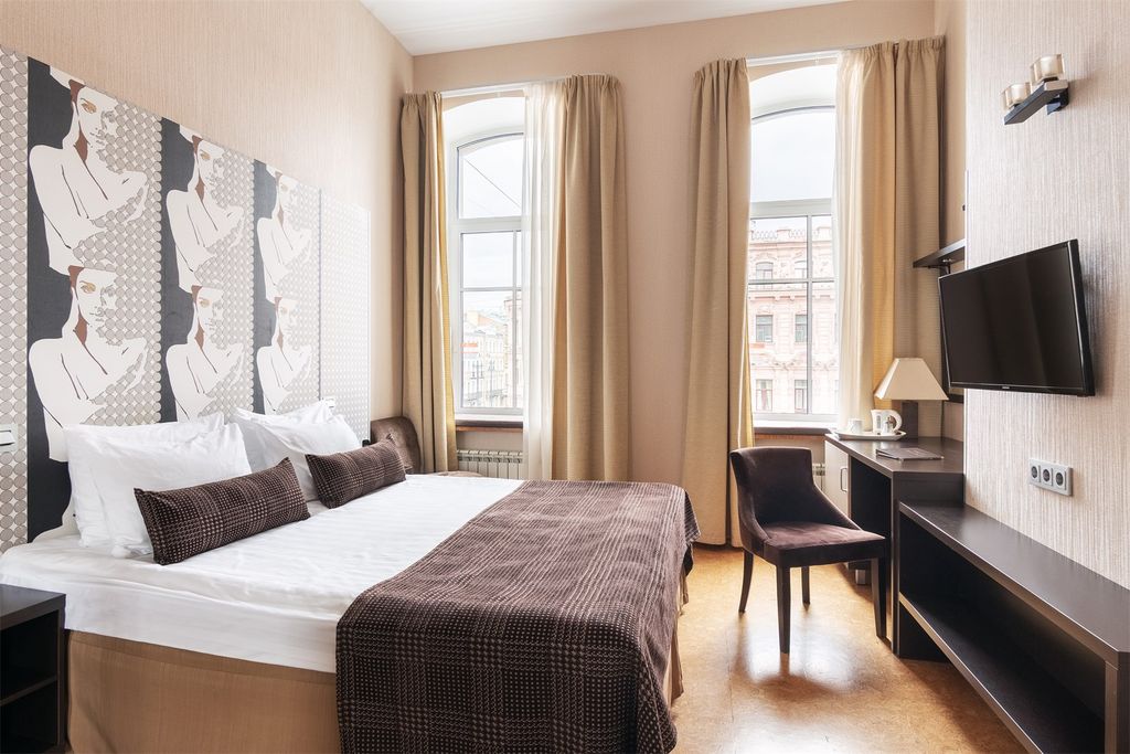 Двухместный номер с 1 кроватью интерьерный