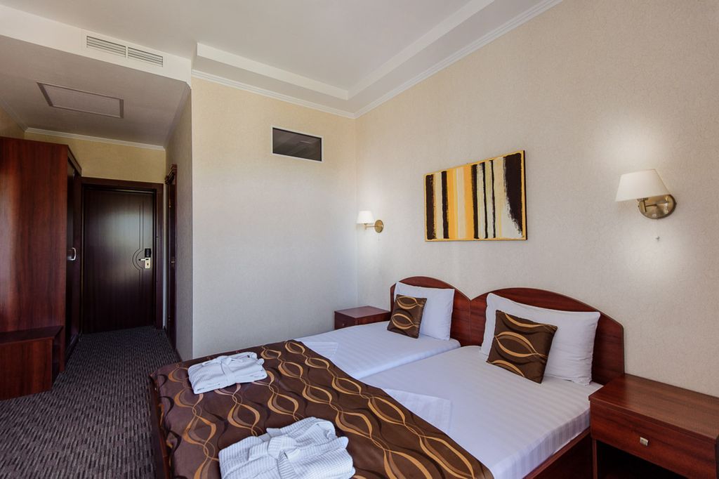 Двухместный номер с 2 отдельными кроватями стандарт без балкона