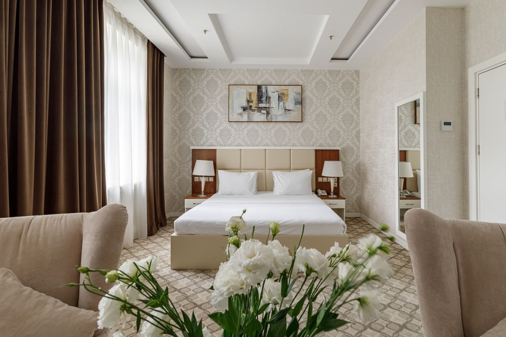 Двухместный номер с 1 кроватью делюкс