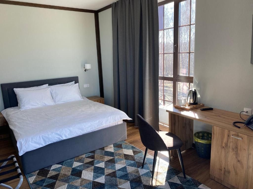 Двухместный номер с 1 кроватью однокомнатный