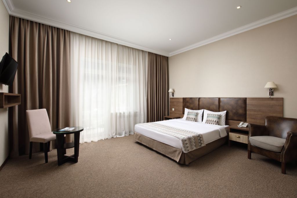 Двухместный номер с 1 кроватью делюкс с балконом, Завтрак Шведский стол включен