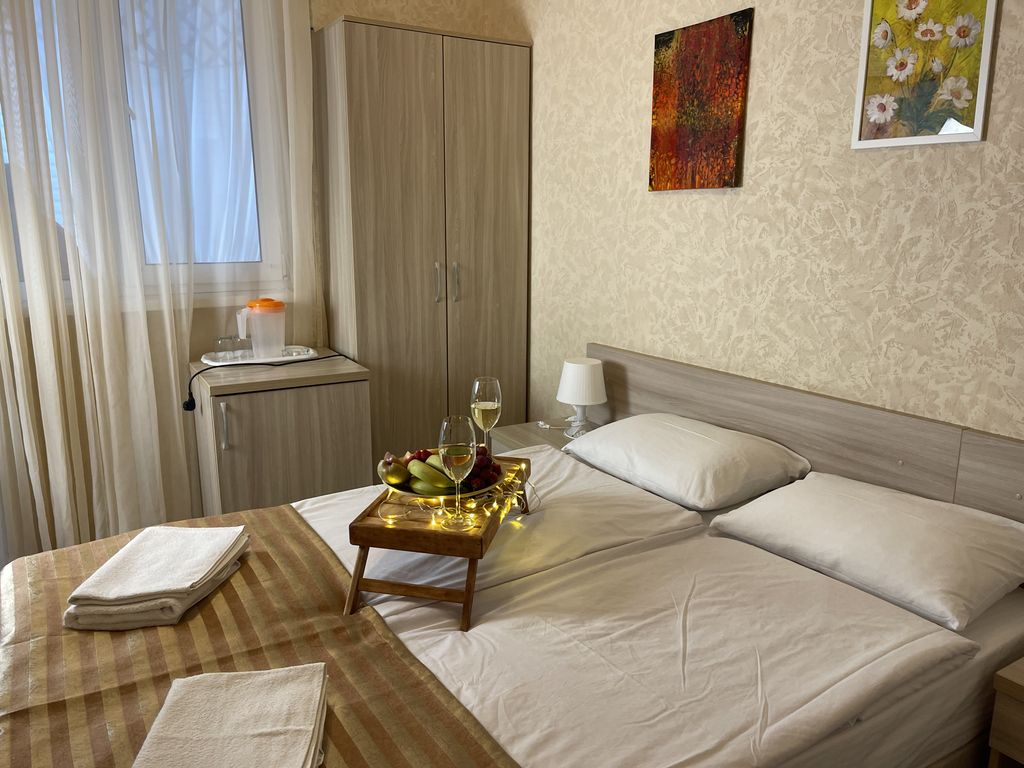 Двухместный номер с 1 кроватью с выходом на террасу из номера