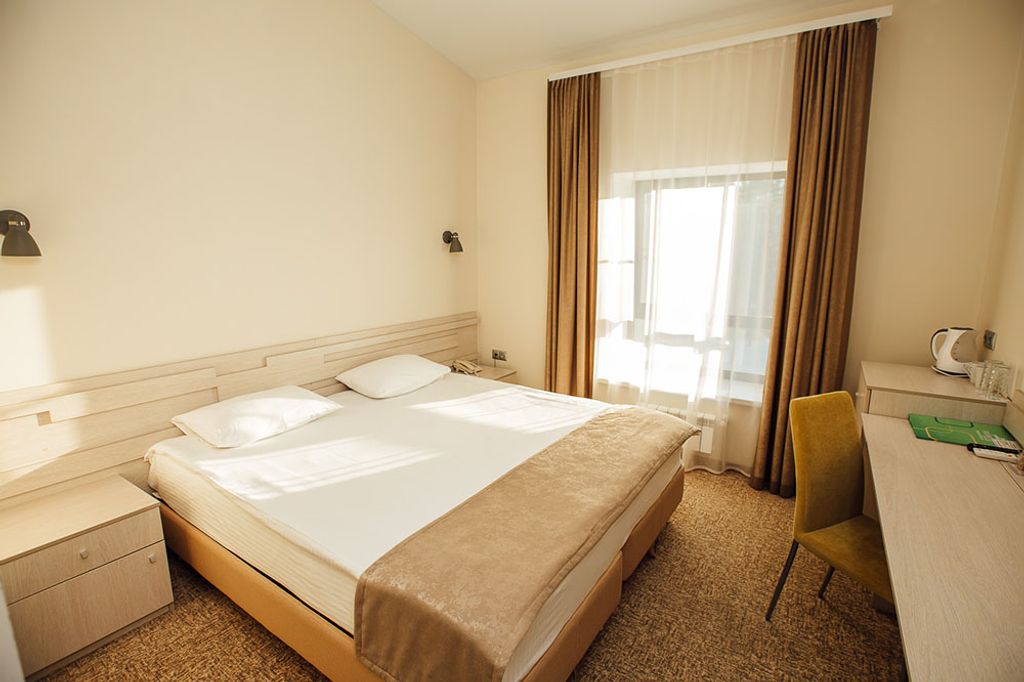 Номер Комфорт с 1 двуспальной кроватью