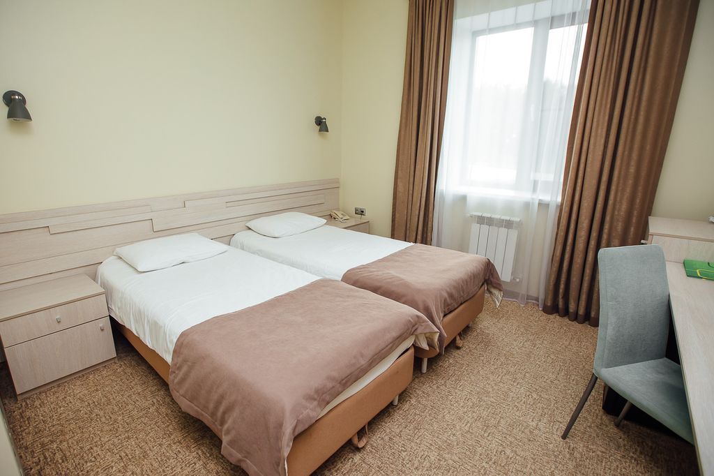 Номер Комфорт с 2 раздельными кроватями