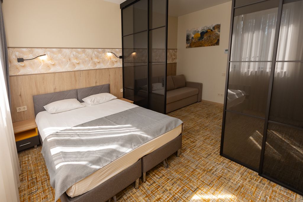 Двухместный номер с 1 кроватью Номер Полулюкс