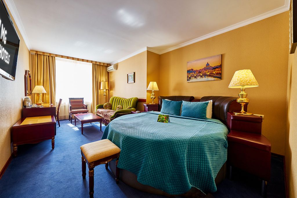 Двухместный номер с 1 кроватью делюкс с кроватью размера king size