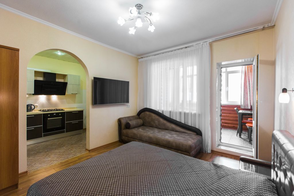 Апартаменты Апартаменты с видом на горы и на бассейн