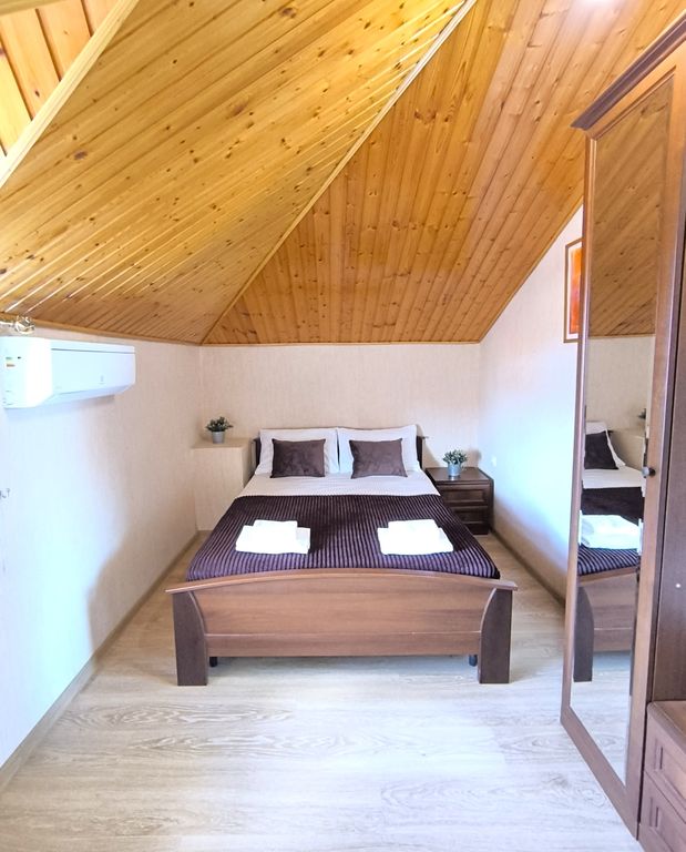 Двухместный номер с 1 кроватью стандарт (мансарда 4 этаж)