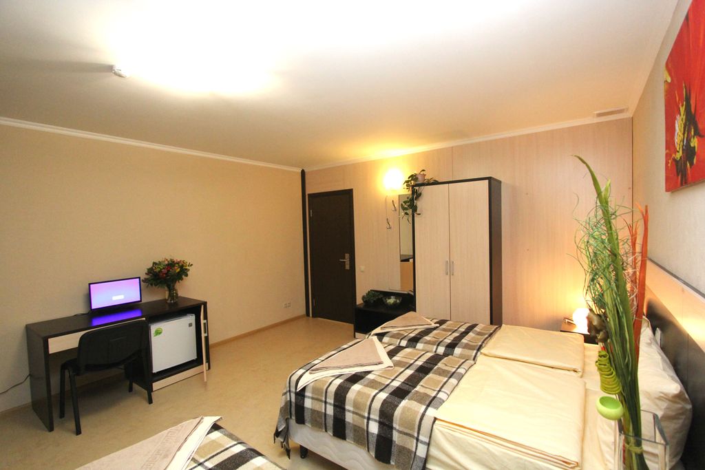 Трёхместный номер стандарт с видом на город