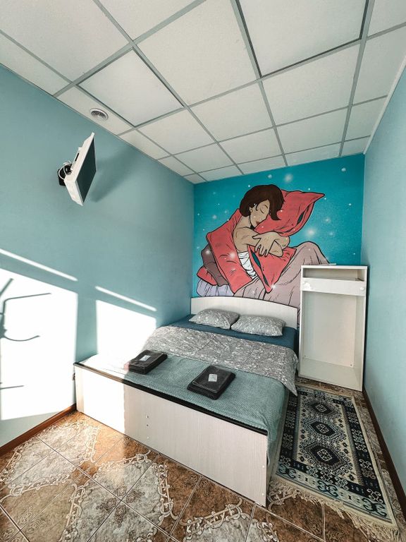 Двухместный номер с 1 кроватью с телевизором