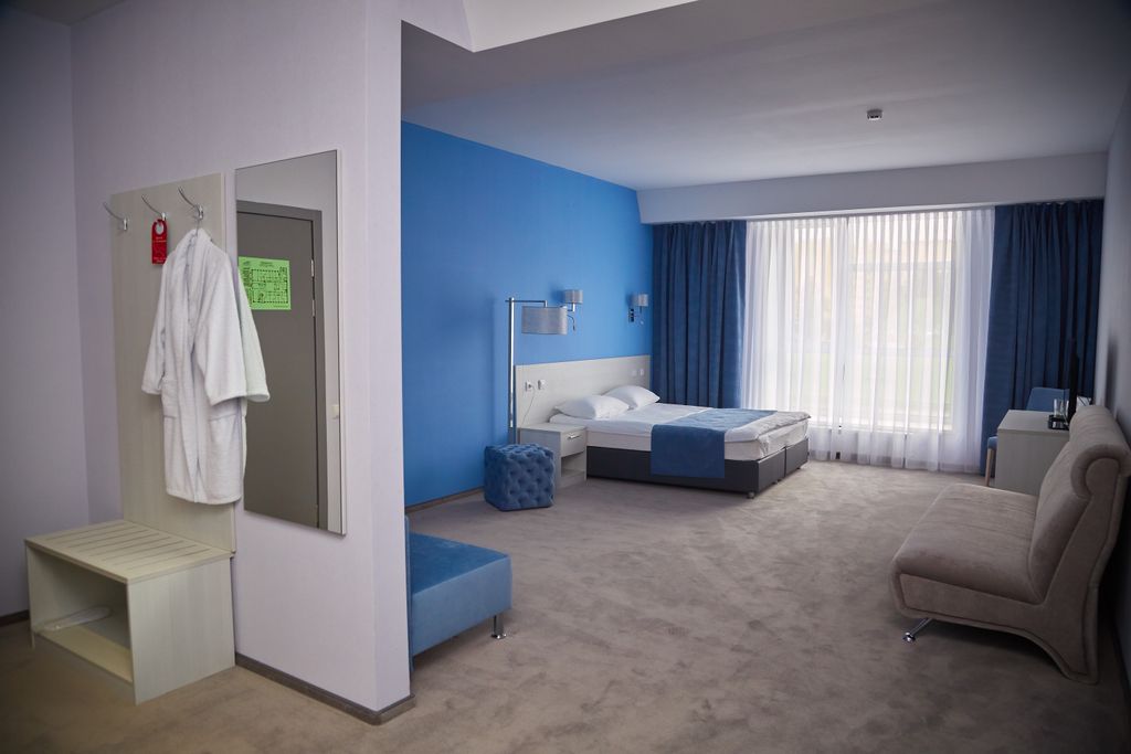 Двухместный номер с 1 кроватью полулюкс