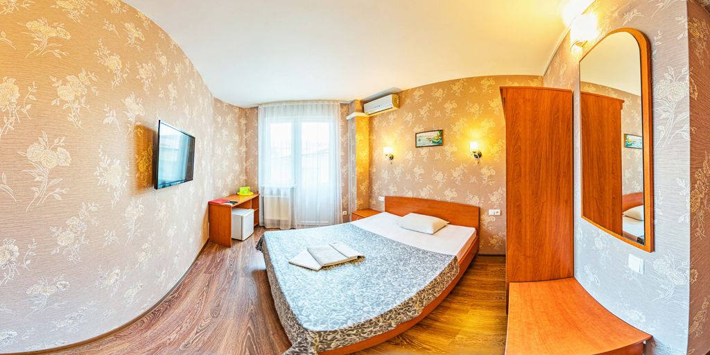 Одноместный номер стандарт с видом на город