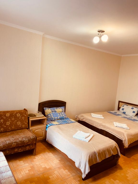 Четырёхместный номер стандарт без балкона