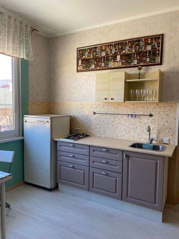 Апартаменты с кухней-гостиной, и спальней