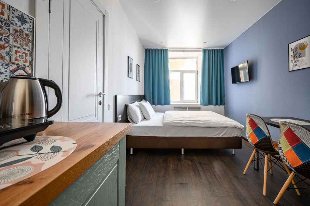 Двухместный с 1 кроватью улучшенный с видом на город