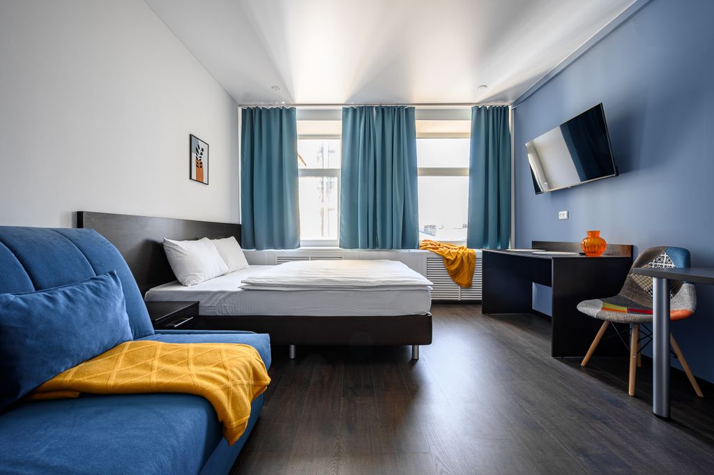 Четырёхместный улучшенный с видом на город