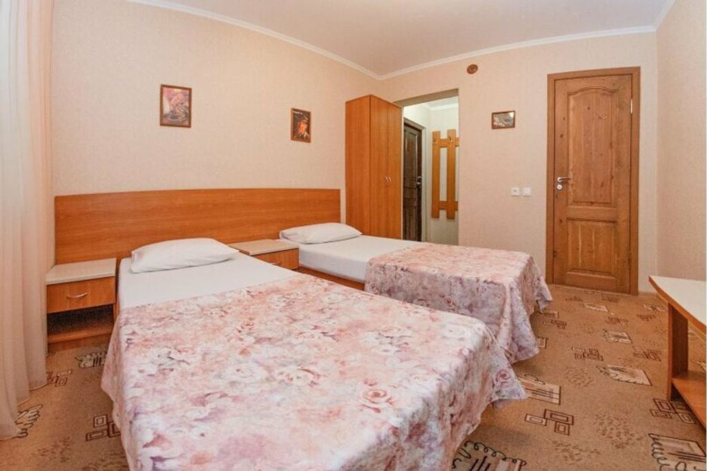 Двухместный номер с 2 отдельными кроватями или 1 кроватью