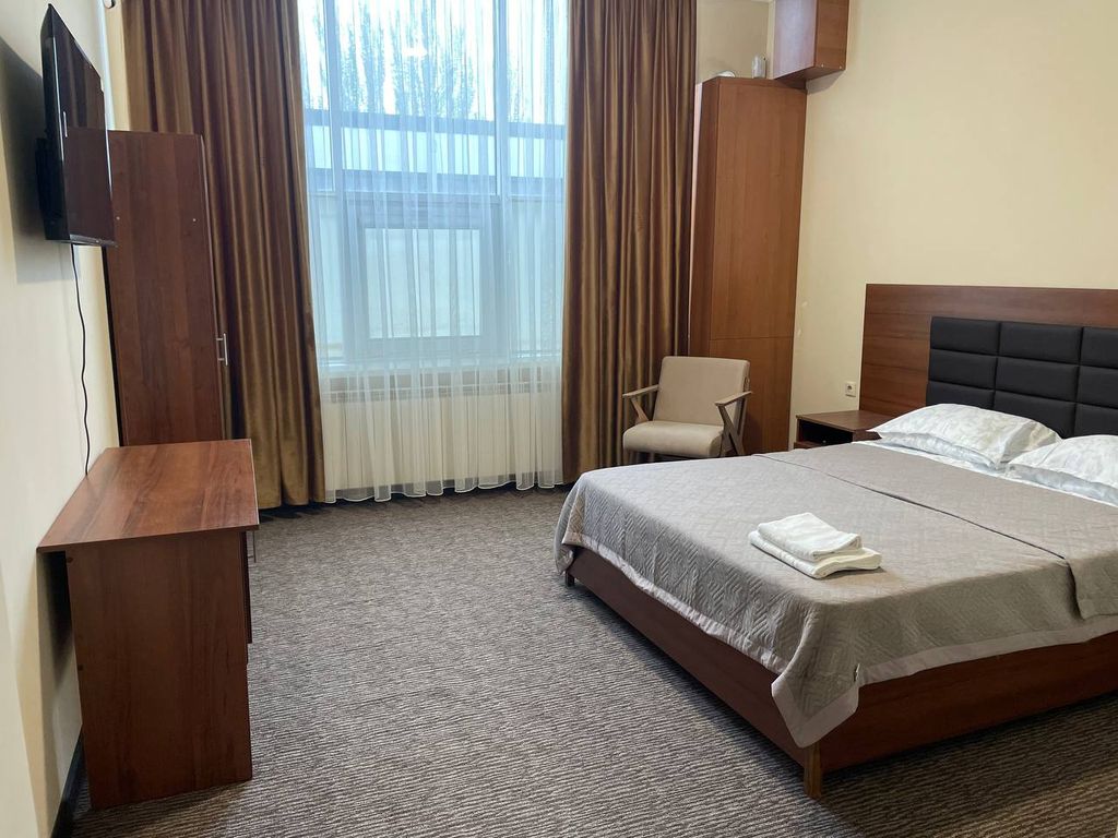 Двухместный номер с 1 кроватью стандарт с видом на город