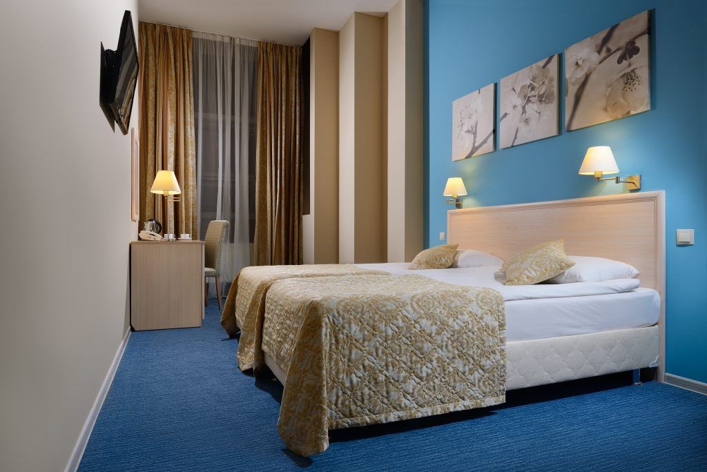 Двухместный номер с 2 отдельными кроватями стандарт (корпус 4 звезды)