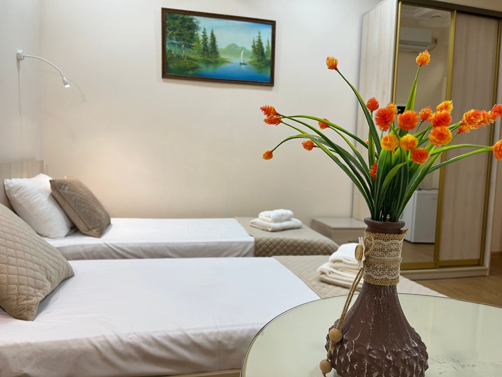 Двухместный номер с 2 отдельными кроватями эконом