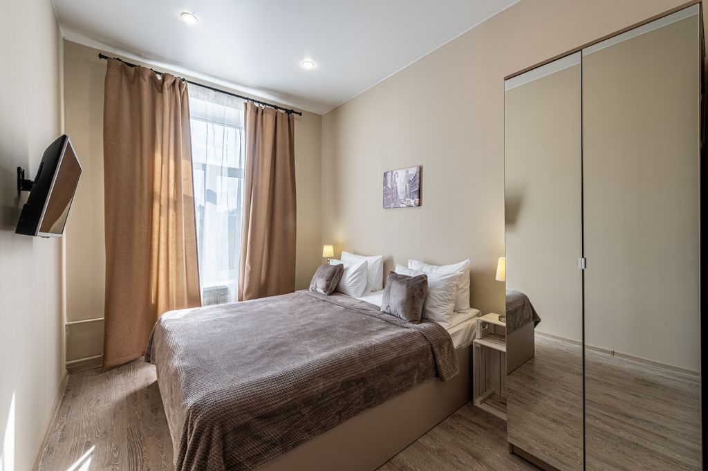 Двухместный номер с 1 кроватью стандарт с видом на город