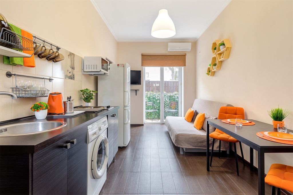 Апартаменты у моря с кухней