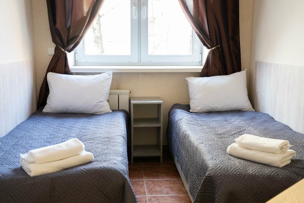 Двухместный номер с 2 отдельными кроватями эконом