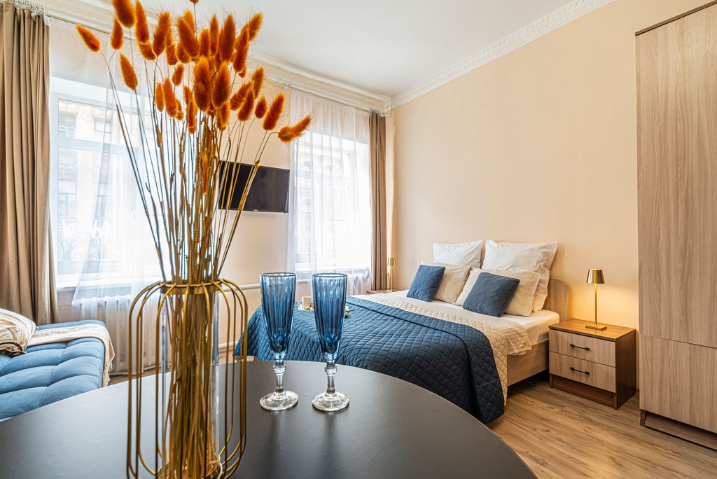 Апартаменты просторная студия в центре города