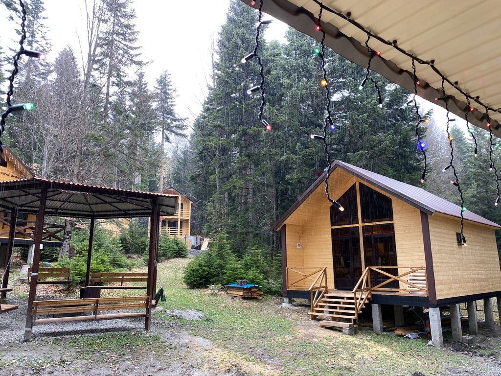 Двухместный номер с 1 кроватью стандарт с видом на горы