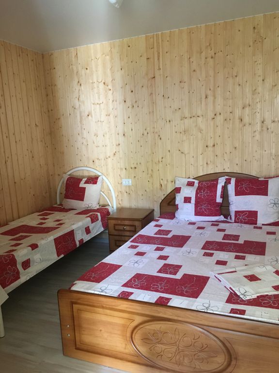 Трёхместный номер стандарт с видом на горы